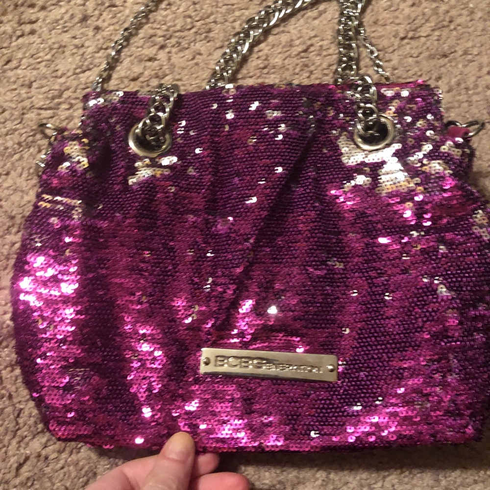 BCB cocktail sequin purse